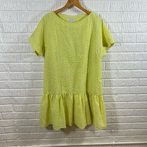 NWT Anthropologie Corey Lynn Calter Mariah Textured Mini Dress Medium - Picture 4 of 9